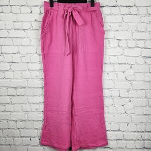 NWT Sincerely Jules Size L Pink Cropped Pants